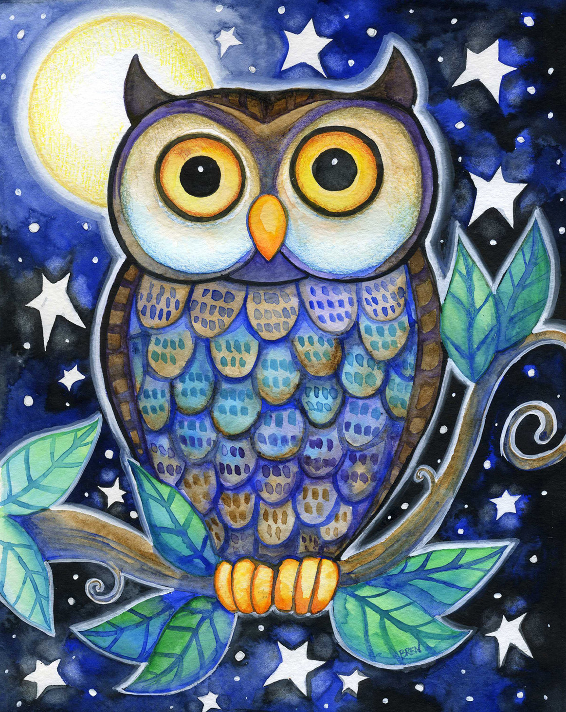 51 Best Owl And Moon Tattoos Images On Pinterest Draw Drawings And