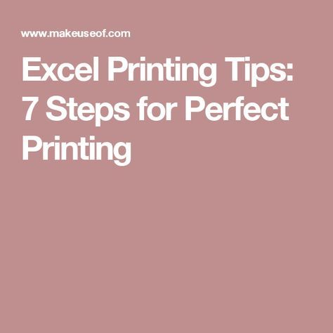 7 Excel Printing Tips How To Print Your Spreadsheet Step By Step