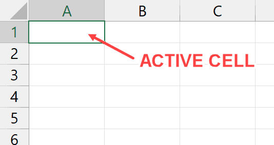 Active Cell Excel