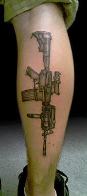 Ar 15 Rifle Tattoo