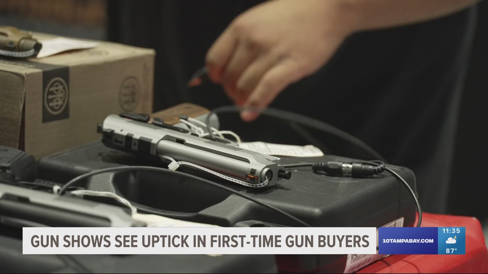 Florida Gun Shows See Uptick In First Time Buyers Wtsp Com