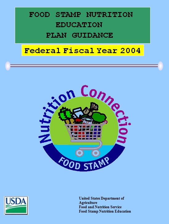 Food Stamp Nutrition Education Plan Guidance Fy2009 Fy2011 Snap Ed