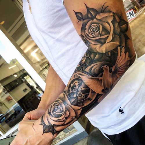 Half Arm Sleeve Tattoo Ideas