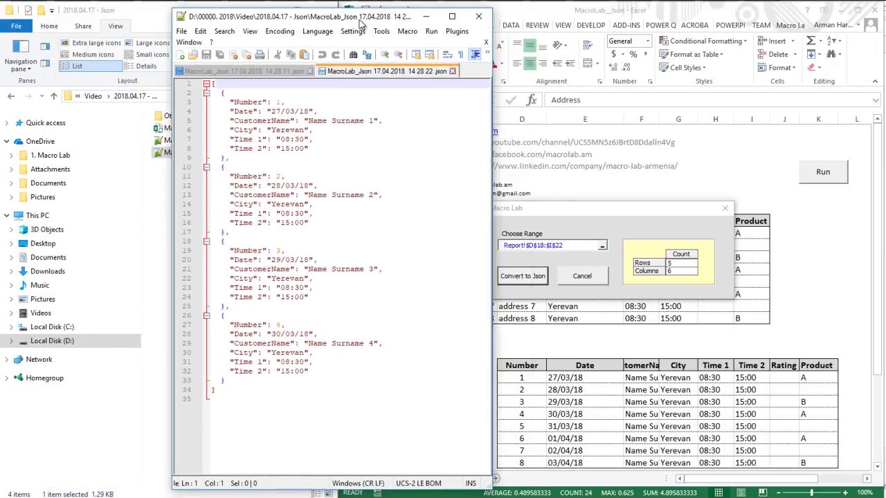 Import Json Data To Excel Getjas