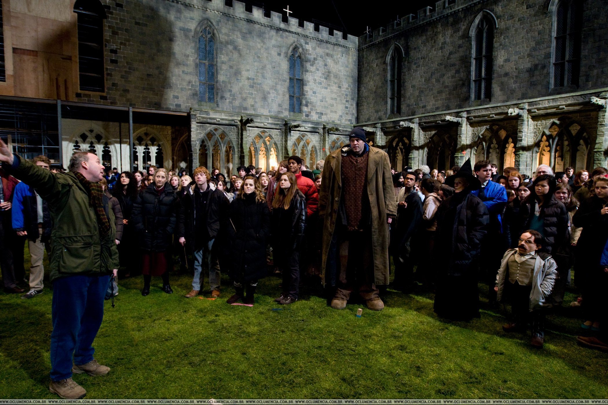 New Photo Behind The Scenes Of Harry Potter And The Half Blood Prince