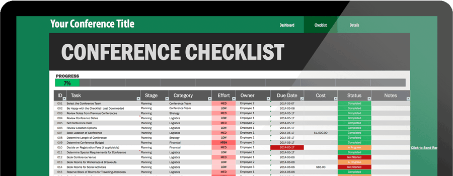 The Ultimate Conference Planning Checklist Step By Step Guide