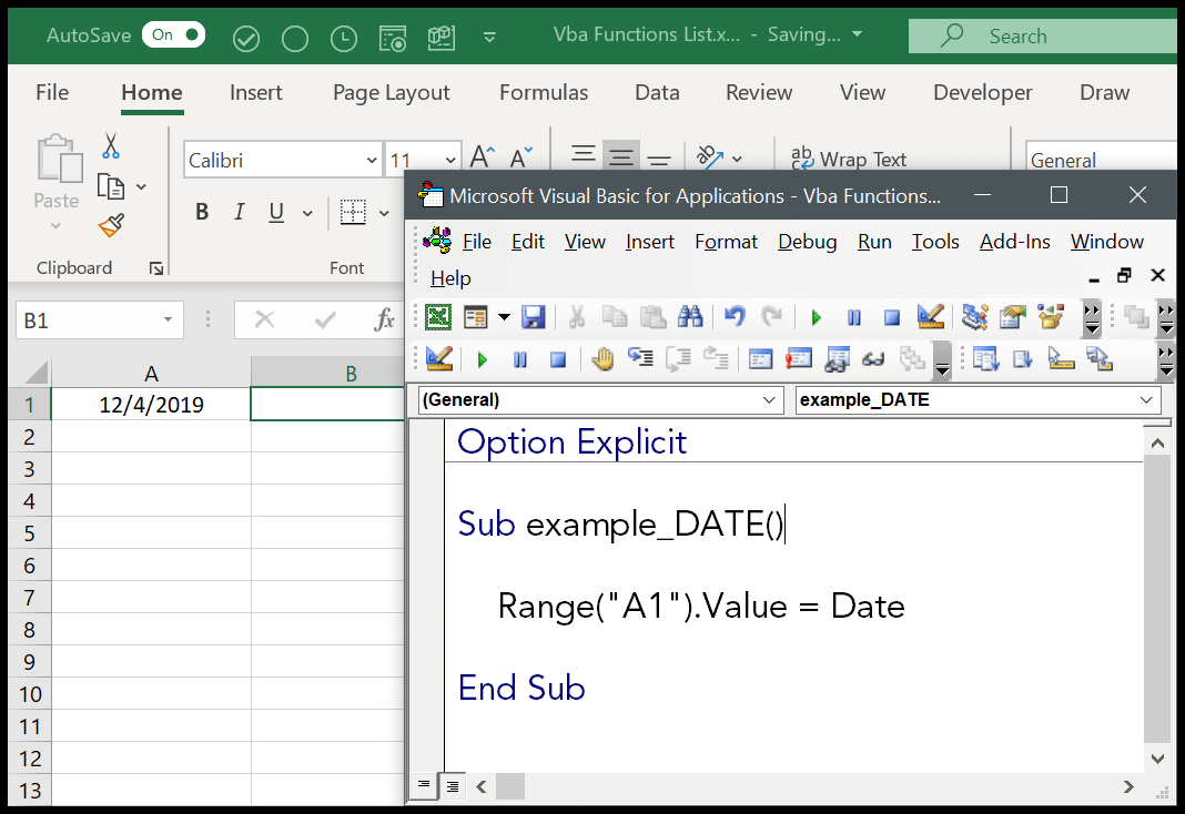 Ultimate Vba Date Generator