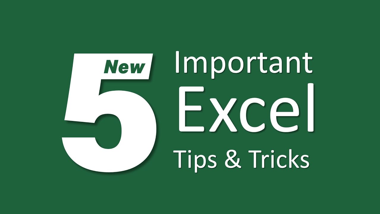 Work Faster In Microsoft Excel 10 Secret Tricks Advanced Excel Tips